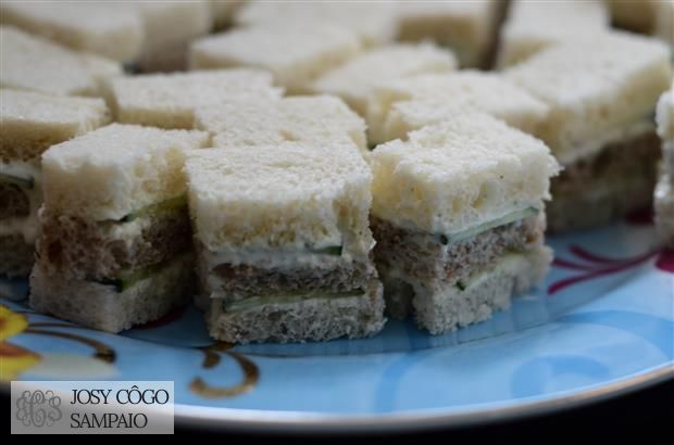 Sanduíche de pepino  o preferido da rainha Elizabeth II