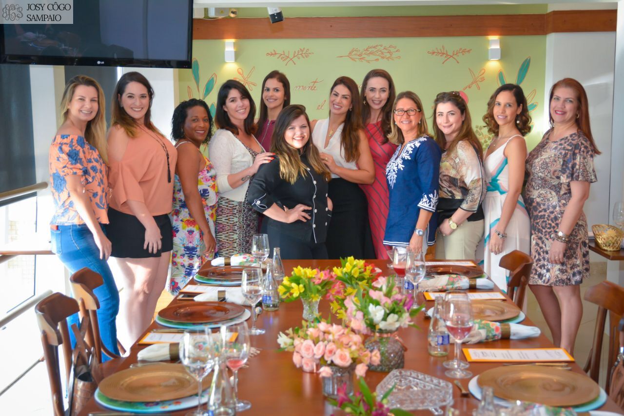 Workshop Receber com charme by Josy Côgo e Lucy Mizael